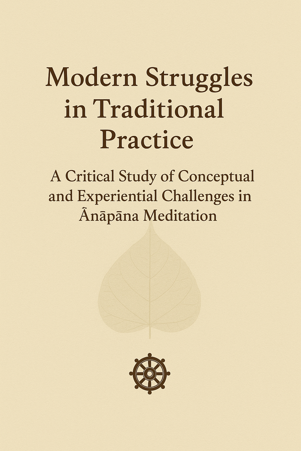 Modern Struggles in Traditional Practice cover